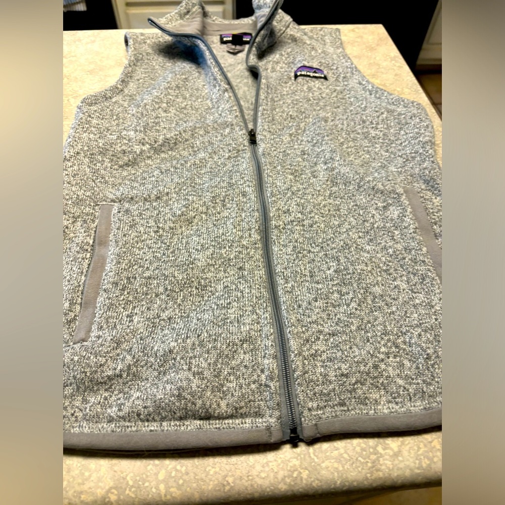 EUC Patagonia Women’s Better Sweater® Fleece Vest Grey | Size Small